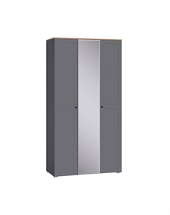 Шкаф для одежды Остин 13.336.03, серый графит, дуб золотой крафт Столплит