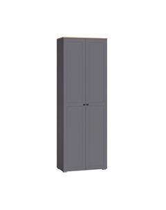 Шкаф Остин 16.307, серый графит, дуб золотой крафт Столплит