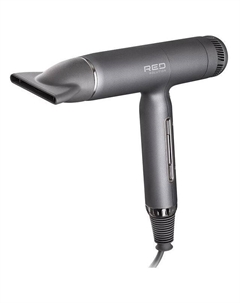 Фен F582 1500Вт 5режимов ионизация серебро Red solution