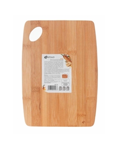 Доска разделочная Disco 25х18х1см прямоугольная бамбук Apollo