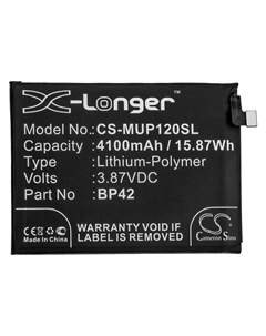 Аккумулятор CameronSino для Xiaomi Mi 11 Lite, Mi 11 Lite 4G,Mi 11 Lite 5G, Mi 11 Youth 5G, 3.87V, 4100mAh (CS-MUP120SL) Cameron sino