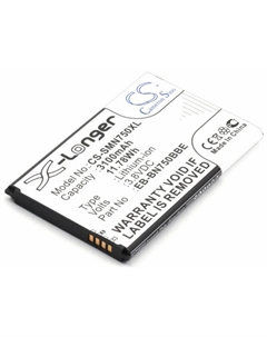 Аккумулятор CameronSino CS-SMN750XL для Samsung SM-N7505 Galaxy Note 3 Neo (EB-BN750BBE), Li-Ion, 3100, 3.8V (P104.01400) Cameron sino