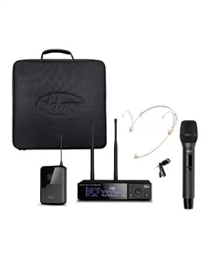 Беспроводная микрофонная система OWSU1200HDL, беспроводная, два микрофона, черный (OWSU1200HDL) Октава