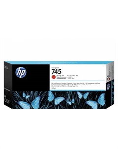 Картридж струйный HP 745 (F9K06A), красный, оригинальный, объем 300 мл для HP HP DesignJet Z2600/Z5600 Hp