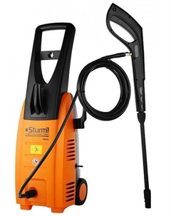 Мойка высокого давления STURM! PW9219, 133 атм, 408 л/ч, шланг 5 м, сетевой шнур 5 м, корпус насоса алюминий, бак для воды, забор воды из емкости, 6.25 кг (PW9219) Sturm!