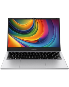 Ноутбук Digma EVE P5852 15.6" IPS 1920x1080, Intel N200 1 ГГц, 16Gb RAM, 512Gb SSD, W11Pro, серебристый (DN15N2-ADXW01)