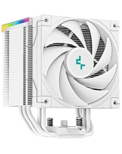 Кулер для процессора AK500 DIGITAL WH для Socket/115x/1200/1700/1851/2011/2011-3/2066/AM4/AM5, 120 мм, 1850rpm, 28 дБА, 240 Вт, 4-pin PWM, Al+Cu, ARGB (R-AK500-WHADMN-G) Deepcool