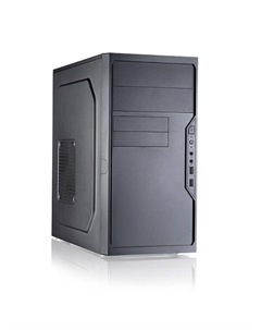 Корпус FL-733, mATX, Mini-Tower, черный, без БП Foxline