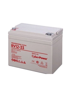 Аккумуляторная батарея для ИБП Battery Professional series RV 12-33 (1000527487) Cyberpower