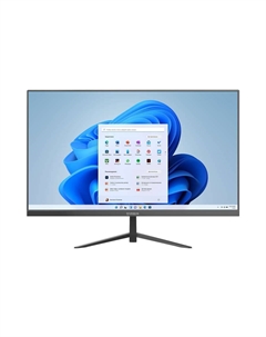 Моноблок IRBIS Groovy AIO 24N100M282C 23.8" 1920x1080, Intel Processor N100, 8Gb RAM, 256Gb SSD, WiFi, BT, Cam, W11Pro, черный, клавиатура, мышь (24N100M282C) Irbis