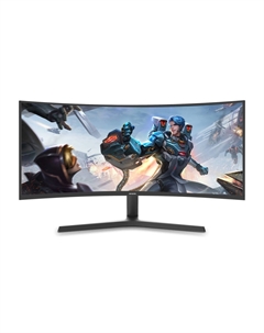 Монитор 34" MP340G-Y VA, изогнутый, 3440x1440 (16:9), 250кд/м2, 165 Гц, 1 мс, 178°/178°, FreeSync/G-Sync, HDMI, DisplayPort, черный (MP340G-Y) Aiwa