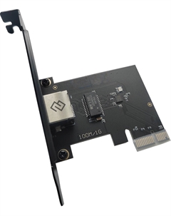 Сетевая карта DPE101G-TX, 1xRJ-45, 1 Гбит/с, PCI-E, Retail (DPE101G-TX) Digma