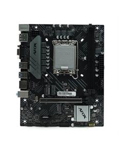 Материнская плата B760D5-MA-V4, Socket1700, Intel B760, 2xDDR5 DIMM, PCI-Ex16, 3SATA3, 5.1-ch, GLAN, 6 USB 3.0, VGA, HDMI, DP, mATX, Retail Afox