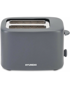 Тостер Hyundai HYT-4308 750 Вт, подогрев, размораживание, серый (HYT-4308)