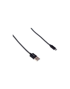 Кабель USB(Am)-Micro USB(Bm), 1 м, черный, Buro (BHP RET MICUSB-BR)