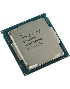 Процессор Xeon E3-1220v6, 3000MHz, 4C/4T, 8Mb, TDP-72 Вт, LGA1151, tray (CM8067702870812) Intel