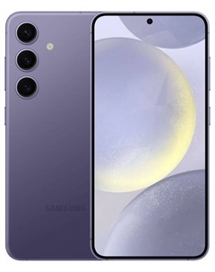 Смартфон Samsung Galaxy S24, 6.2" 2340x1080 Dynamic AMOLED 2X, Samsung Exynos 2400, 8Gb RAM, 256Gb, 3G/4G/5G, NFC, Wi-Fi, BT, 3xCam, 2-Sim, 4000 мА⋅ч, USB Type-C, Android 14, фиолетовый (SM-S921BZVGCA