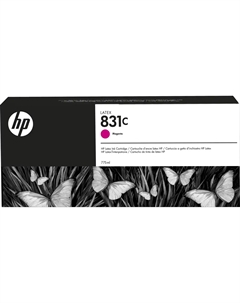 Картридж для струйного принтера 831C Magenta CZ696A Hp