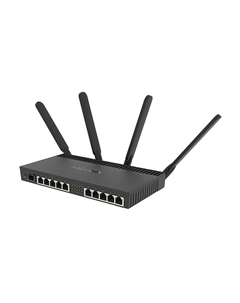 Wi-Fi роутер Mikrotik RB4011iGS+5HacQ2HnD-IN, чёрный