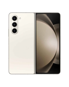 Смартфон Samsung Galaxy Z Fold5 12Гб/512Гб, 2 Nano-SIM, кремовый