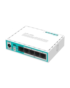 Маршрутизатор MikroTik hEX lite RB750R2, RB750r-2-EU INTL, белый Mikrotik