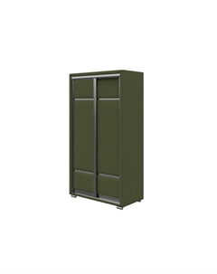 Шкаф Шкаф-купе 2х дв Orma Soft 2 (без зеркал) (Ткань: Велюр Лама Авокадо) 119x60 Орматек