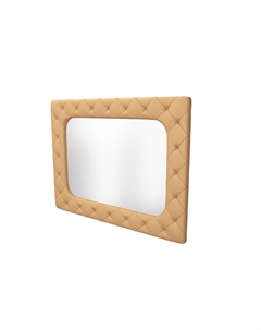 Зеркало настенное Flavio (Экокожа Латунный перламутр) 110x5 Орматек