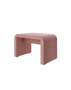 Пуфик Пуф Luna (Ткань: Рогожка Levis 62 Розовый) 66x41 Орматек