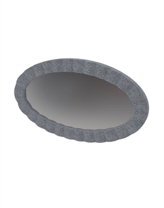 Зеркало настенное Classic (Ткань: Микрошенилл Rialto Серебро) 119x5 Verda