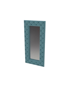 Зеркало Luxe (Ткань: Микровелюр Marino 21 Изумрудный) 100x6 Verda