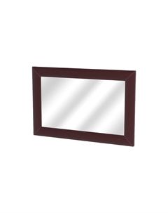Зеркало настенное OrmaSoft 2 (Экокожа Коричневый) 92x3 Орматек
