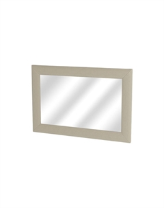 Зеркало настенное OrmaSoft 2 (Экокожа Бежевый перламутр) 92x3 Орматек