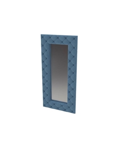 Зеркало Luxe (Ткань: Микровелюр Marino 27 Океан) 100x6 Verda