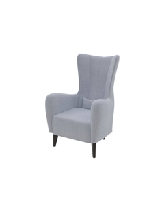 Кресло Leon (Ткань: Микровелюр Marino 28 Стальной) 73x92 Verda