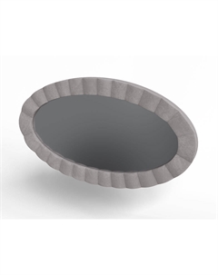 Зеркало настенное Classic (Ткань: Микровелюр Laska 04 Утренняя роса ()) 119x5 Verda