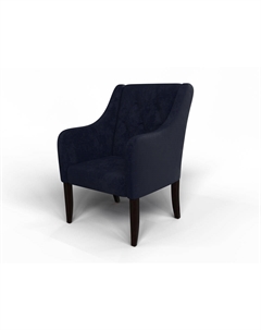 Кресло (Ткань: Микровелюр Laska 32 Синий кит ()) 61x70 Verda