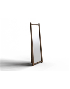 Зеркало Wood (Массив (дуб) Масло-воск Темный Орех) 72x40 Verda