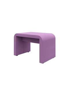 Пуфик Пуф Luna (Ткань: Велюр Forest 741 Светло-фиолетовый) 66x41 Орматек