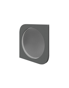 Зеркало настенное Vittoria (Ткань: Велюр Forest 17 Серый) 132x8 Орматек