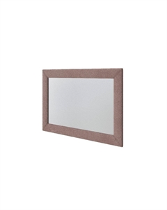 Зеркало настенное OrmaSoft 2 (Ткань: Велюр Ultra Горячий шоколад) 92x3 Орматек