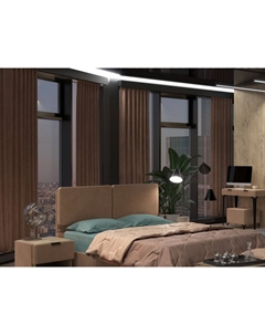 Комплект штор Megapolis Fresh Air (Ткань Светло-розовый) 240x270 Орматек