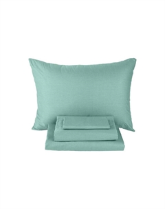 Комплект постельного белья Комплект Megapolis Touch Cotton (Хлопок Mint delight) 200x220 Орматек