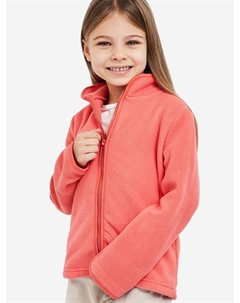 Толстовка для девочек флисовая на молнии, Розовый Happyfox