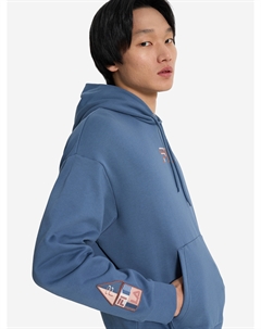 Худи мужское оверсайз, Синий Fila