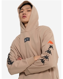 Худи мужское оверсайз, Бежевый Kappa