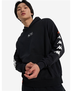 Худи мужское оверсайз, Черный Kappa