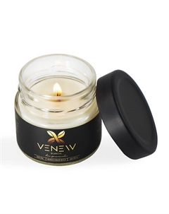 Свеча ароматическая с деревянным фитилем Blanche 100 Venew