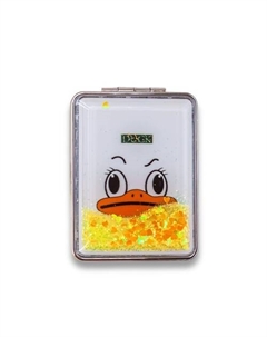 Зеркало складное "Animal duck white" с увеличением Ilikegift