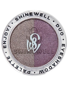 Тени для глаз Enjoy duo Shinewell