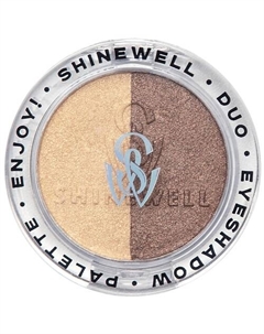 Тени для глаз Enjoy duo Shinewell